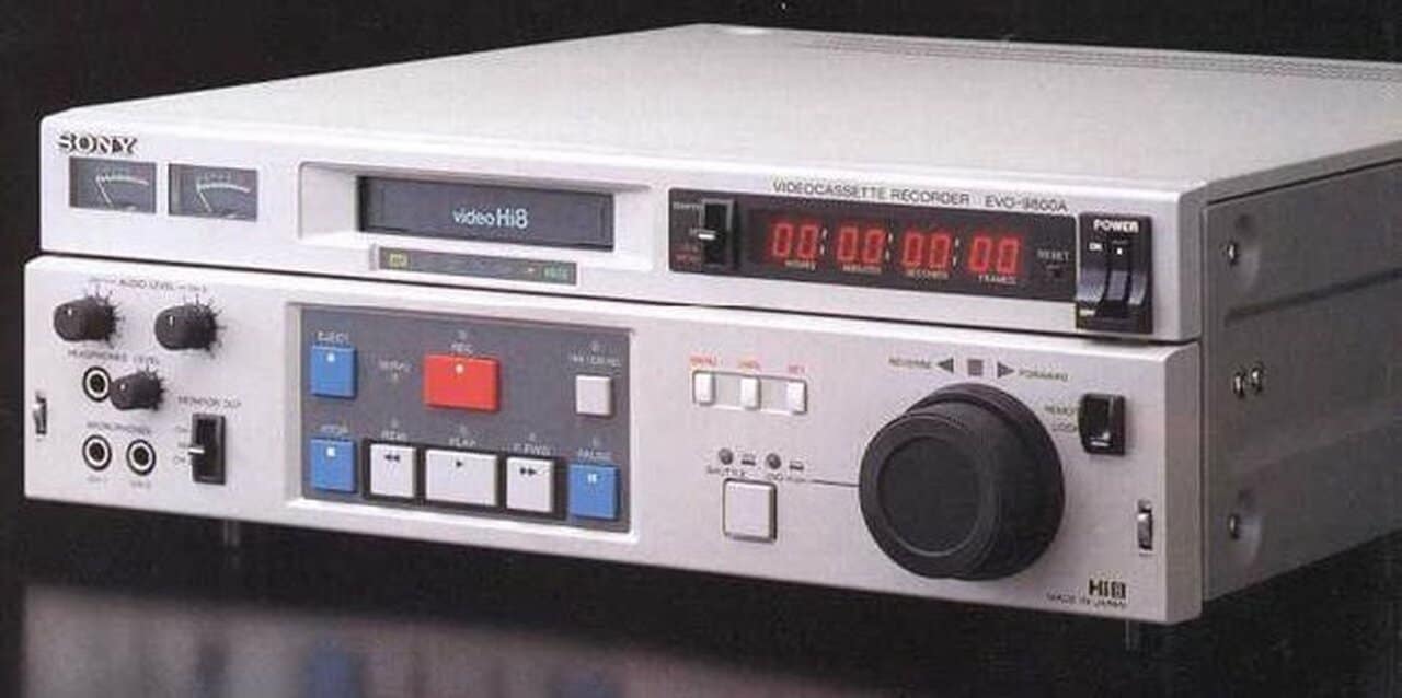 Fitas Hi8 Digitalização Work Video